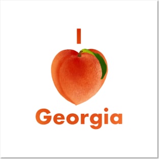 I love Georgia Posters and Art